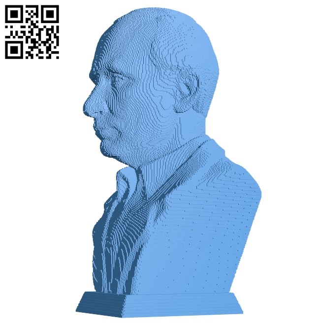 Mr Putin B004705 file stl free download 3D Model for CNC and 3d printer