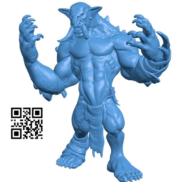 Mr Troll B004464 file stl free download 3D Model for CNC and 3d printer