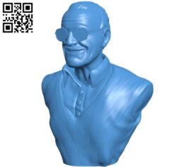 Mr stan lee B004526 file stl free download 3D Model for CNC and 3d printer