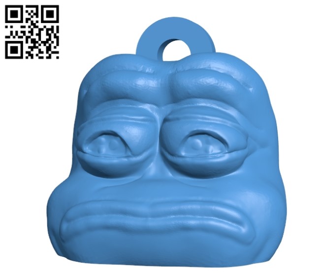 PEPE Head B004696file stl free download 3D Model for CNC and 3d printer