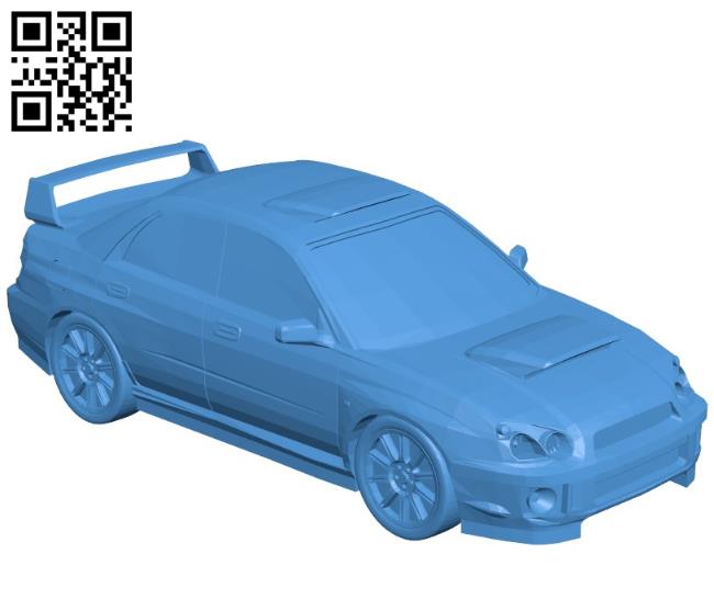 Rally car B004569 file stl free download 3D Model for CNC and 3d printer
