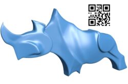 Rhino B004767 file stl free download 3D Model for CNC and 3d printer