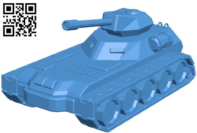 Sci-fi tank B004549 file stl free download 3D Model for CNC and 3d printer