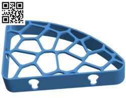 Shower shelf B004543 file stl free download 3D Model for CNC and 3d printer