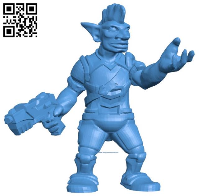 Space goblin B004532 file stl free download 3D Model for CNC and 3d printer