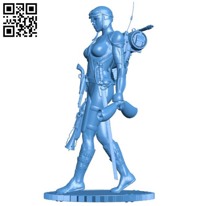 Steampunk adventure B004521 file stl free download 3D Model for CNC and 3d printer