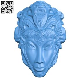 Sun wukong mask A003352 wood carving file stl for Artcam and Aspire jdpaint free vector art 3d model download for CNC
