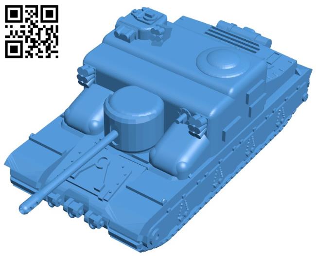 Tank AT-15A B004433 file stl free download 3D Model for CNC and 3d printer