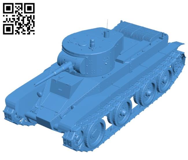 Tank BT B004504 file stl free download 3D Model for CNC and 3d printer