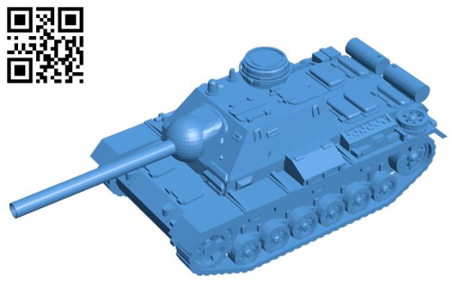 Tank SU-85I B004515 file stl free download 3D Model for CNC and 3d printer