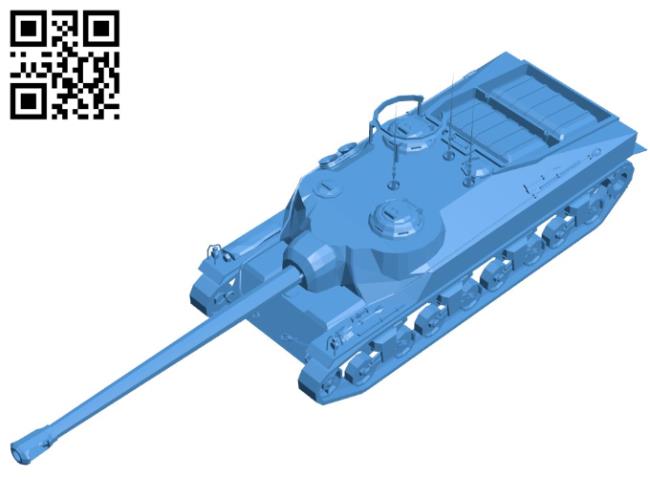Tank T28 B004508 file stl free download 3D Model for CNC and 3d printer