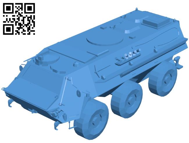 Tank TPZ fuchs B004469 file stl free download 3D Model for CNC and 3d printer