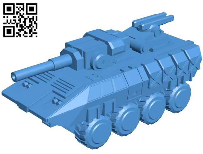 Tank thorav B004495 file stl free download 3D Model for CNC and 3d printer