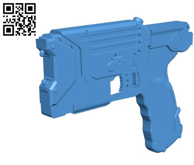 Taser Gun B004503 file stl free download 3D Model for CNC and 3d printer