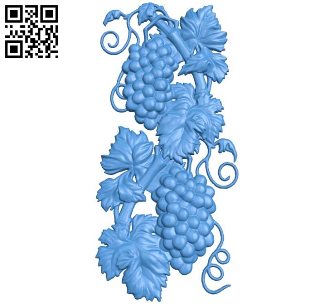 Vine Pattern flowers A003307 wood carving file stl for Artcam and Aspire jdpaint free vector art 3d model download for CNC