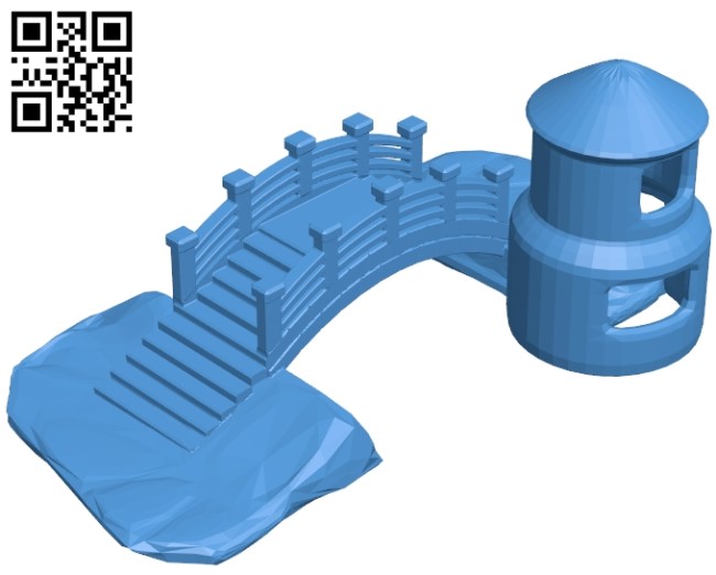 aquarium castle B004786 file stl free download 3D Model for CNC and 3d printe