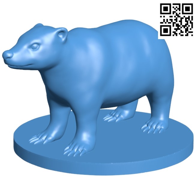 badger B004609 file stl free download 3D Model for CNC and 3d printer