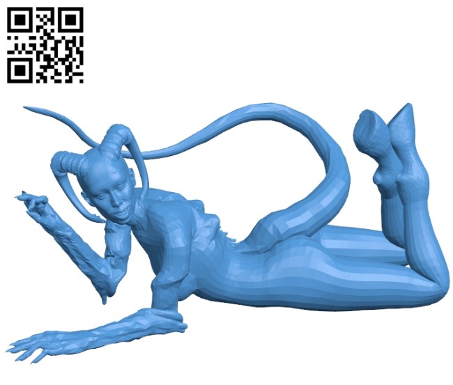 Agony Succubus B004895 file stl free download 3D Model for CNC and 3d printer