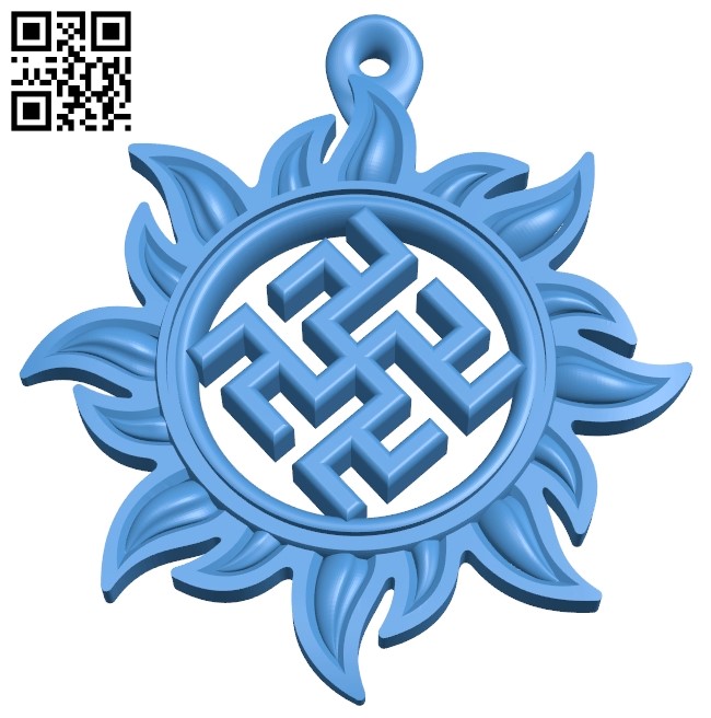 Amulet pendant B005150 file stl free download 3D Model for CNC and 3d printer