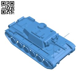 Assault tank B004899 file stl free download 3D Model for CNC and 3d printer