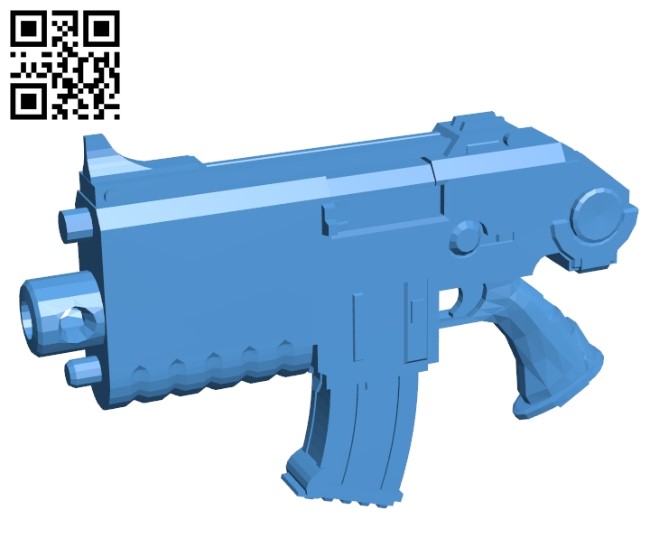 Bolter Gun B004948 file stl free download 3D Model for CNC and 3d printer