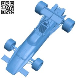 Car Ferrari 312B B005204 file stl free download 3D Model for CNC and 3d printer