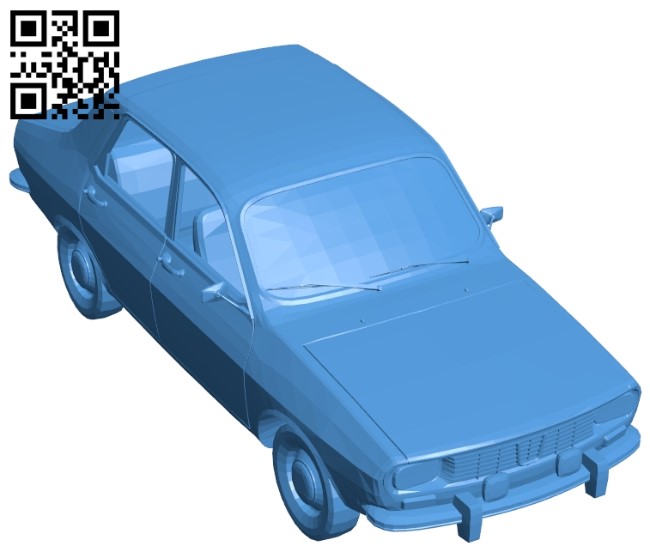 Car dacia B005246 file stl free download 3D Model for CNC and 3d printer