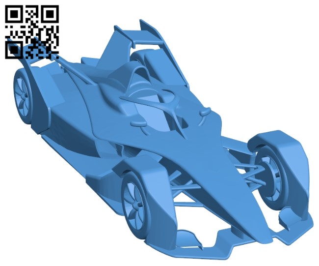 Car formula e gen2 B005237 file stl free download 3D Model for CNC and 3d printer