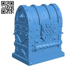 Closed chest B004831 file stl free download 3D Model for CNC and 3d printer