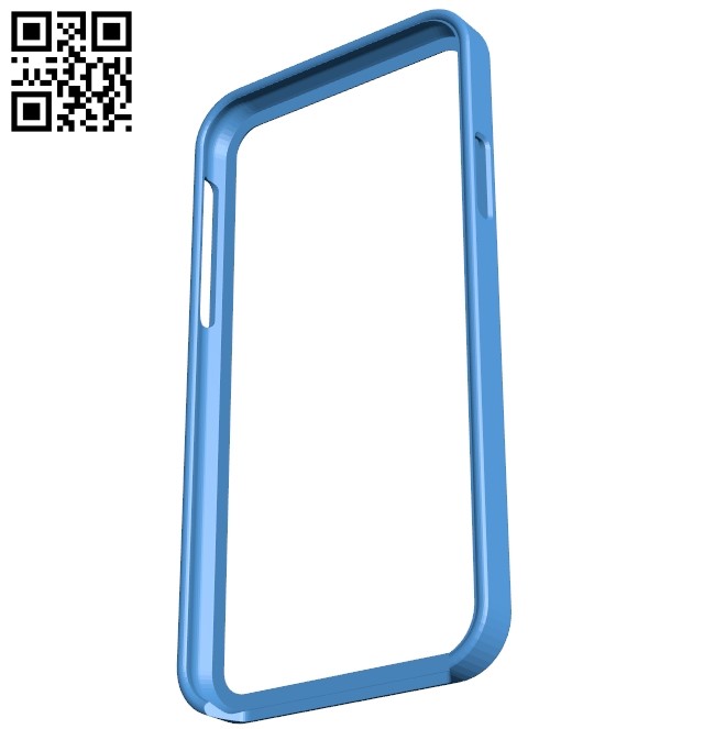 Cover iphone x bump pla B004958 file stl free download 3D Model for CNC and 3d printer