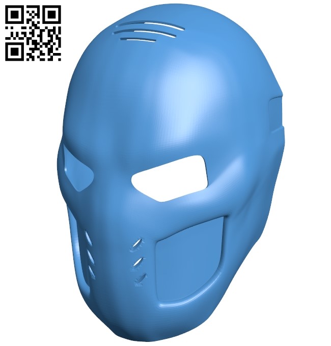 Crossbones mask B005192 file stl free download 3D Model for CNC and 3d printer