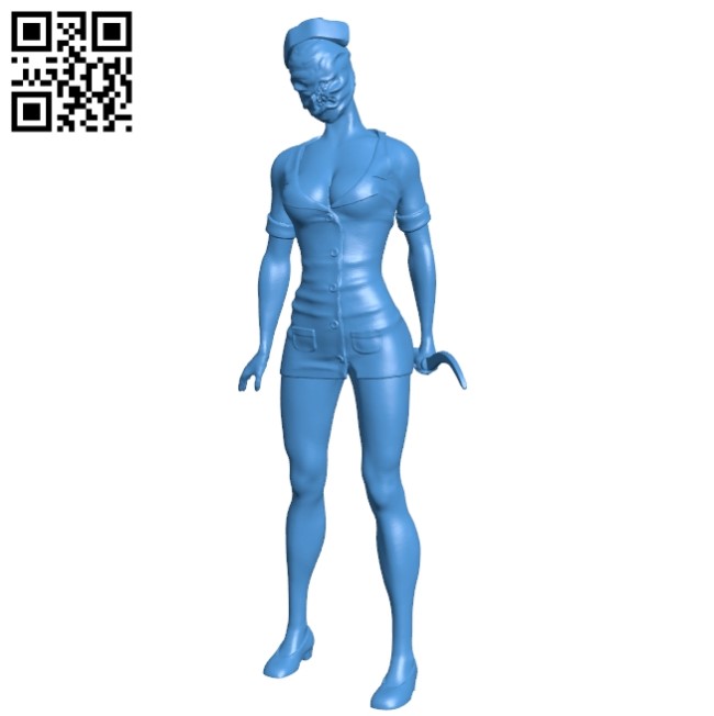 Dangerous nurse B004836 file stl free download 3D Model for CNC and 3d printer
