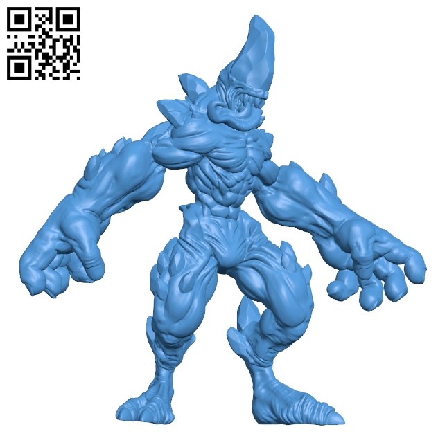 Demon Brute B004835 file stl free download 3D Model for CNC and 3d printer