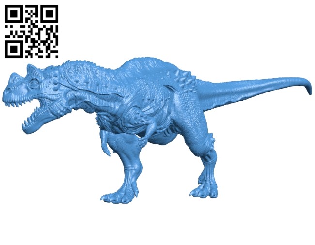 Dinosaurs ceratosaurus B005126 file stl free download 3D Model for CNC and 3d printer