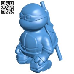 Donnie Ninja B004963 file stl free download 3D Model for CNC and 3d printer