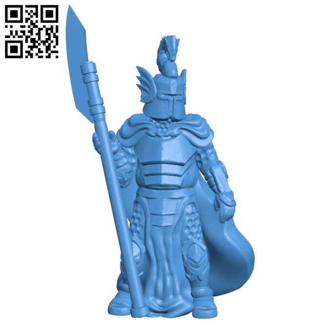 Dragon Knight B005154 file stl free download 3D Model for CNC and 3d printer