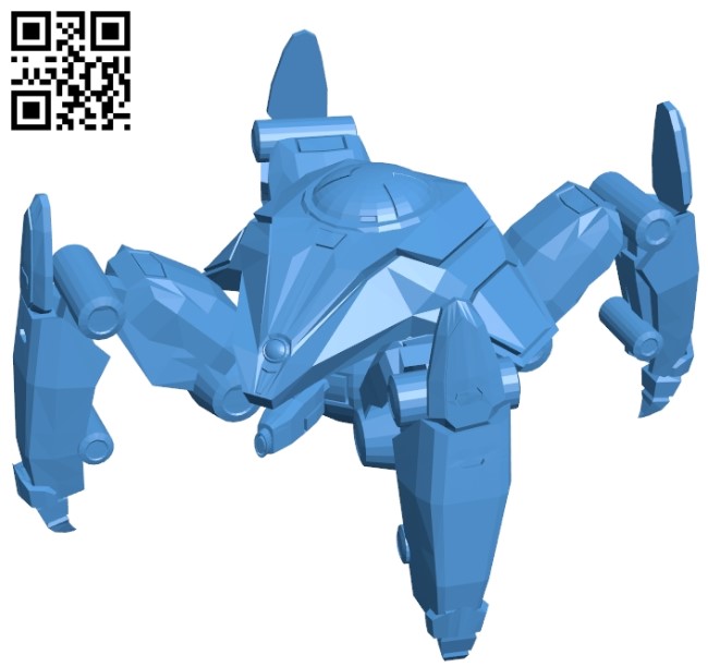 Dragoon starcraft B005047 file stl free download 3D Model for CNC and 3d printer