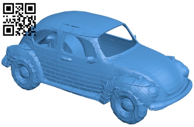 Face car B005149 file stl free download 3D Model for CNC and 3d printer