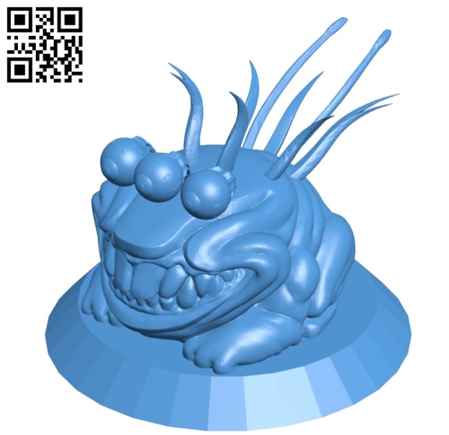 Froghemoth B005217 file stl free download 3D Model for CNC and 3d printer