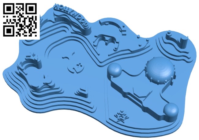 Griffith park B004915 file stl free download 3D Model for CNC and 3d printer
