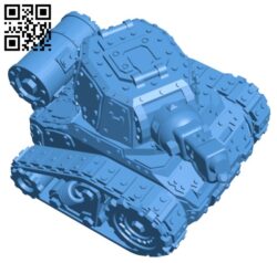 Grot tank asm B005206 file stl free download 3D Model for CNC and 3d printer