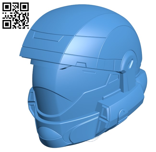 Halo odst helmet B004965 file stl free download 3D Model for CNC and 3d printer