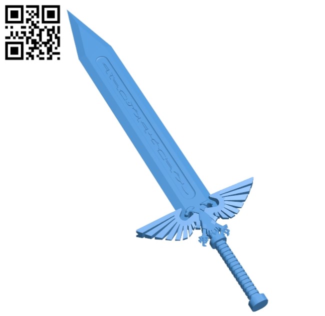 Imperial sword B004998 file stl free download 3D Model for CNC and 3d printer