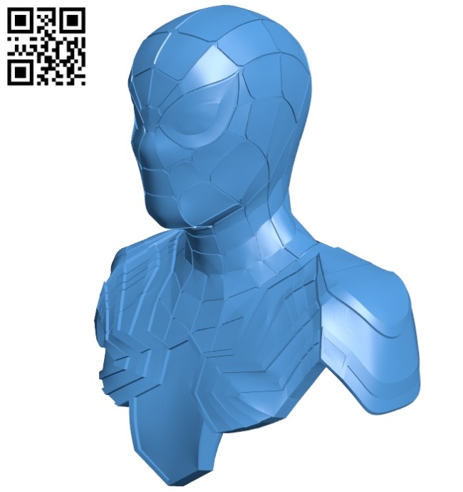 Iron Spider Man B004979 file stl free download 3D Model for CNC and 3d printer