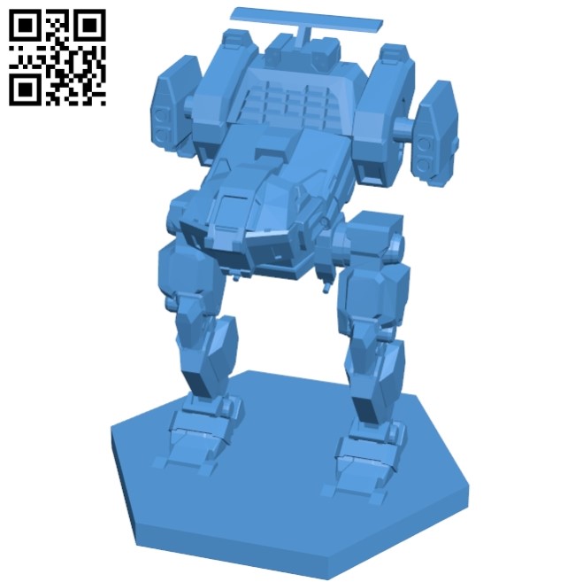 Jenner JR7-D Robot B005198 file stl free download 3D Model for CNC and 3d printer