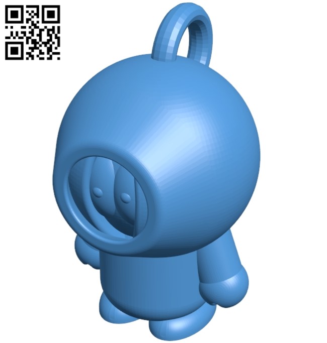 Kenny keychain B004968 file stl free download 3D Model for CNC and 3d printer