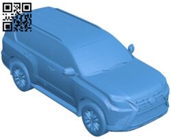 Lexus GX460 Car B005081 file stl free download 3D Model for CNC and 3d printer
