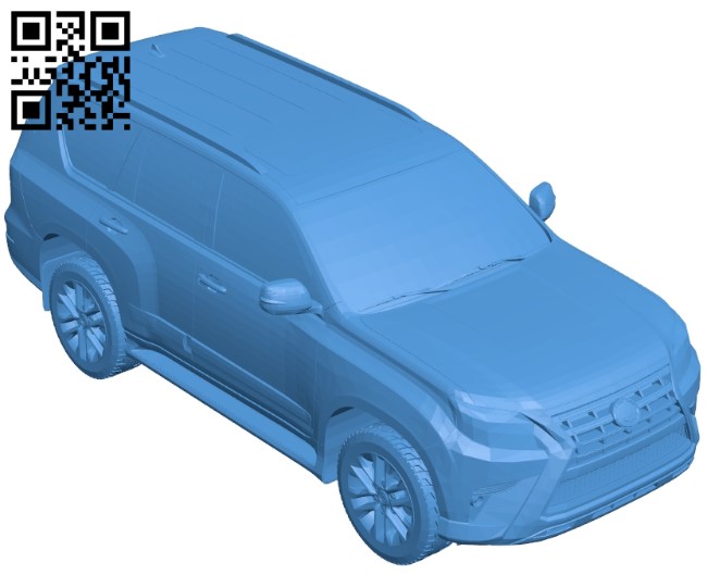 Lexus GX460 Car B005080 file stl free download 3D Model for CNC and 3d printer