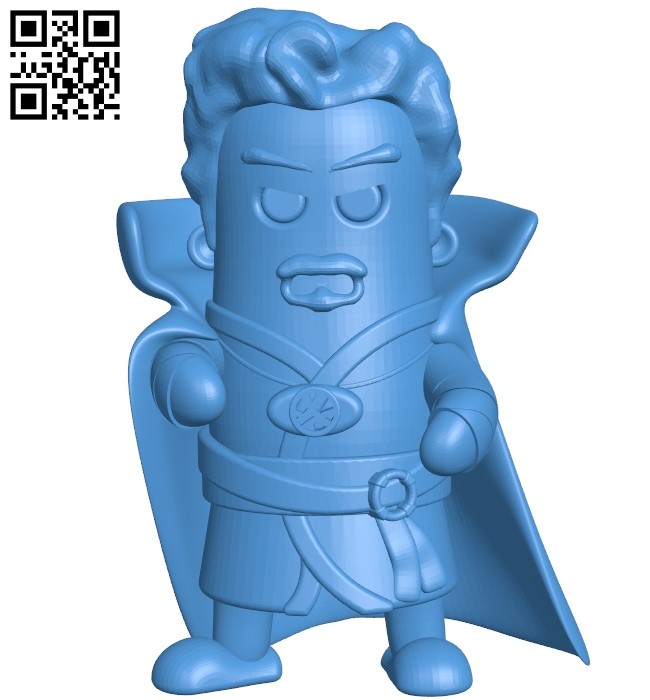 Mini Doctor Strange Man B005203 file stl free download 3D Model for CNC and 3d printer