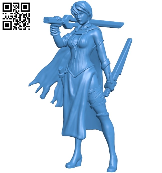 Miss Jhannis Earth Asunder B005015 file stl free download 3D Model for CNC and 3d printer
